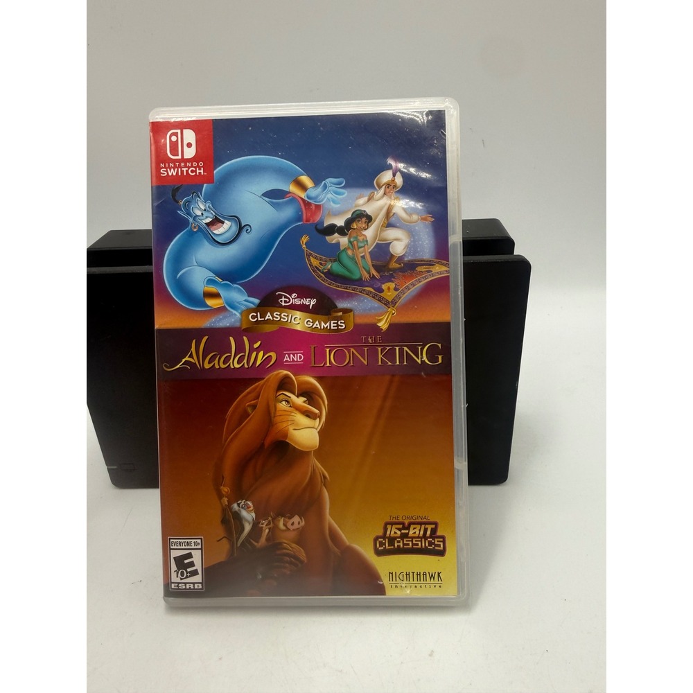 Disney Classic Games Aladdin and The Lion King Nintendo Switch HAC P AVEPA